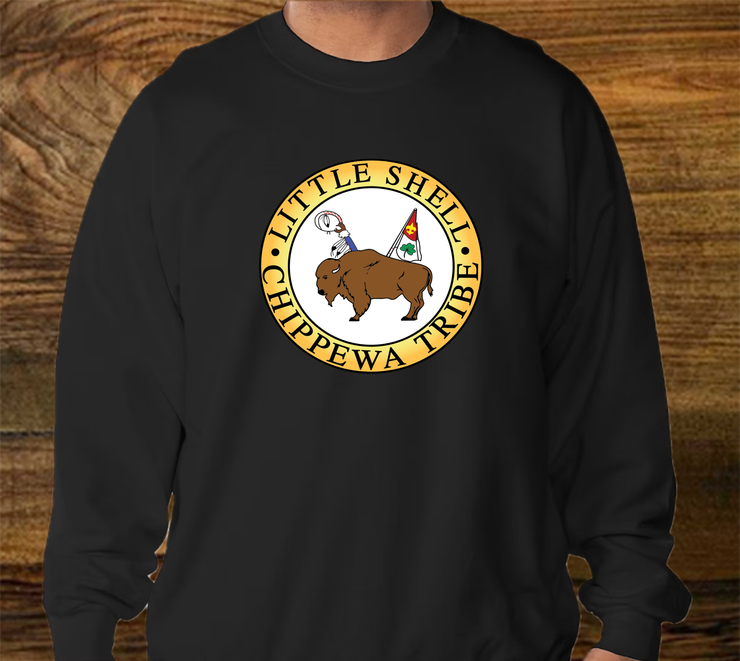 Little Shell Chippewa Tribal Seal Sweatshirts & Sweaters