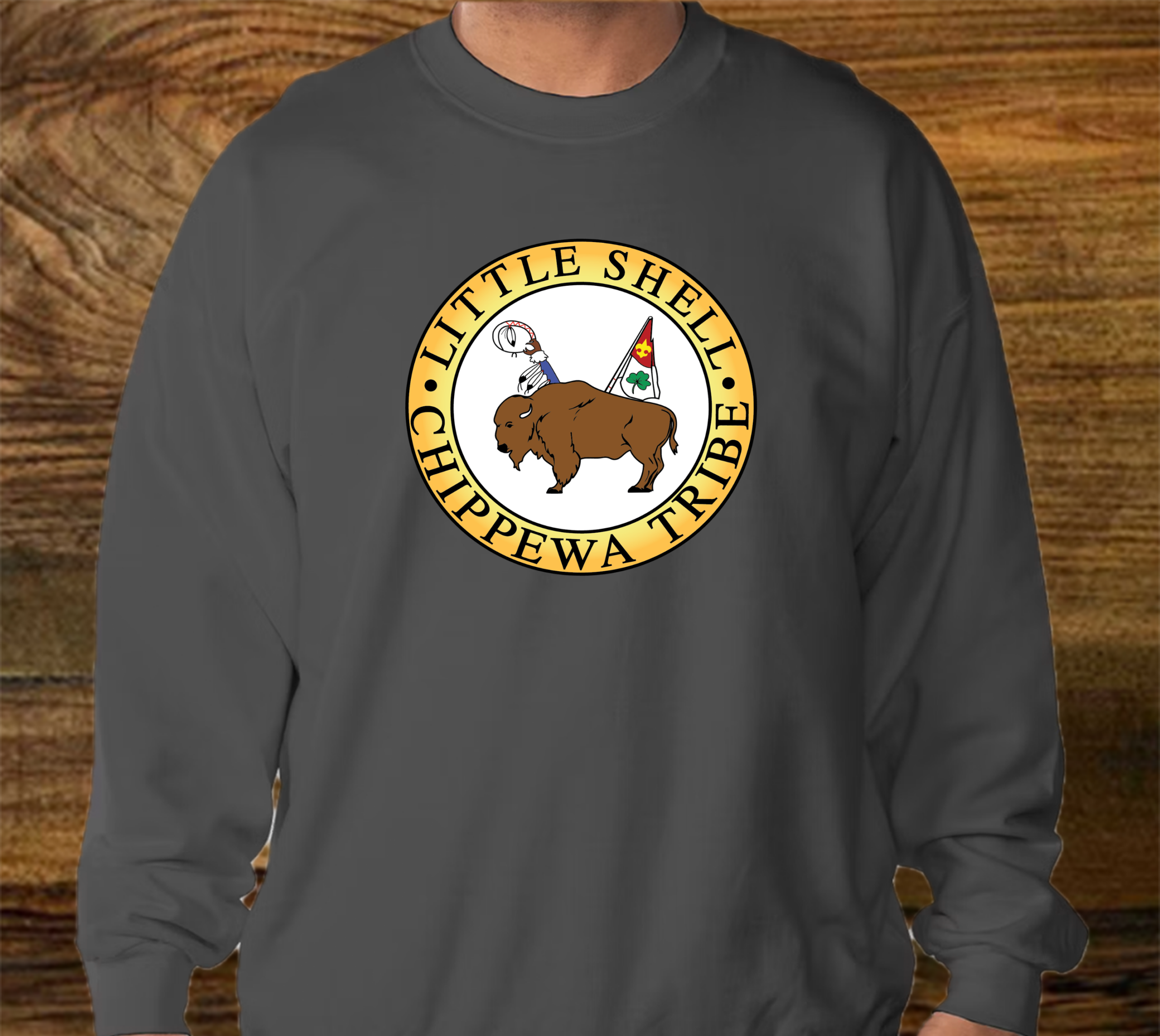 Little Shell Chippewa Tribal Seal Sweatshirts & Sweaters