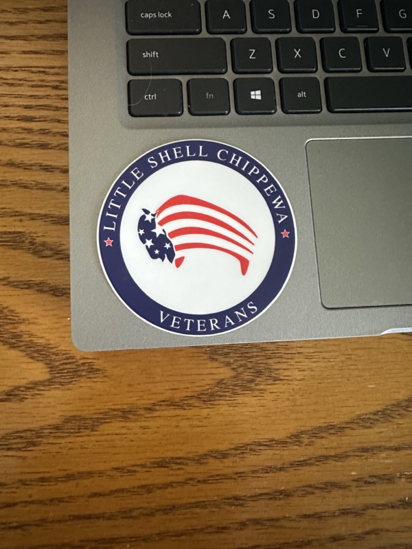 Little Shell Veterans Sticker
