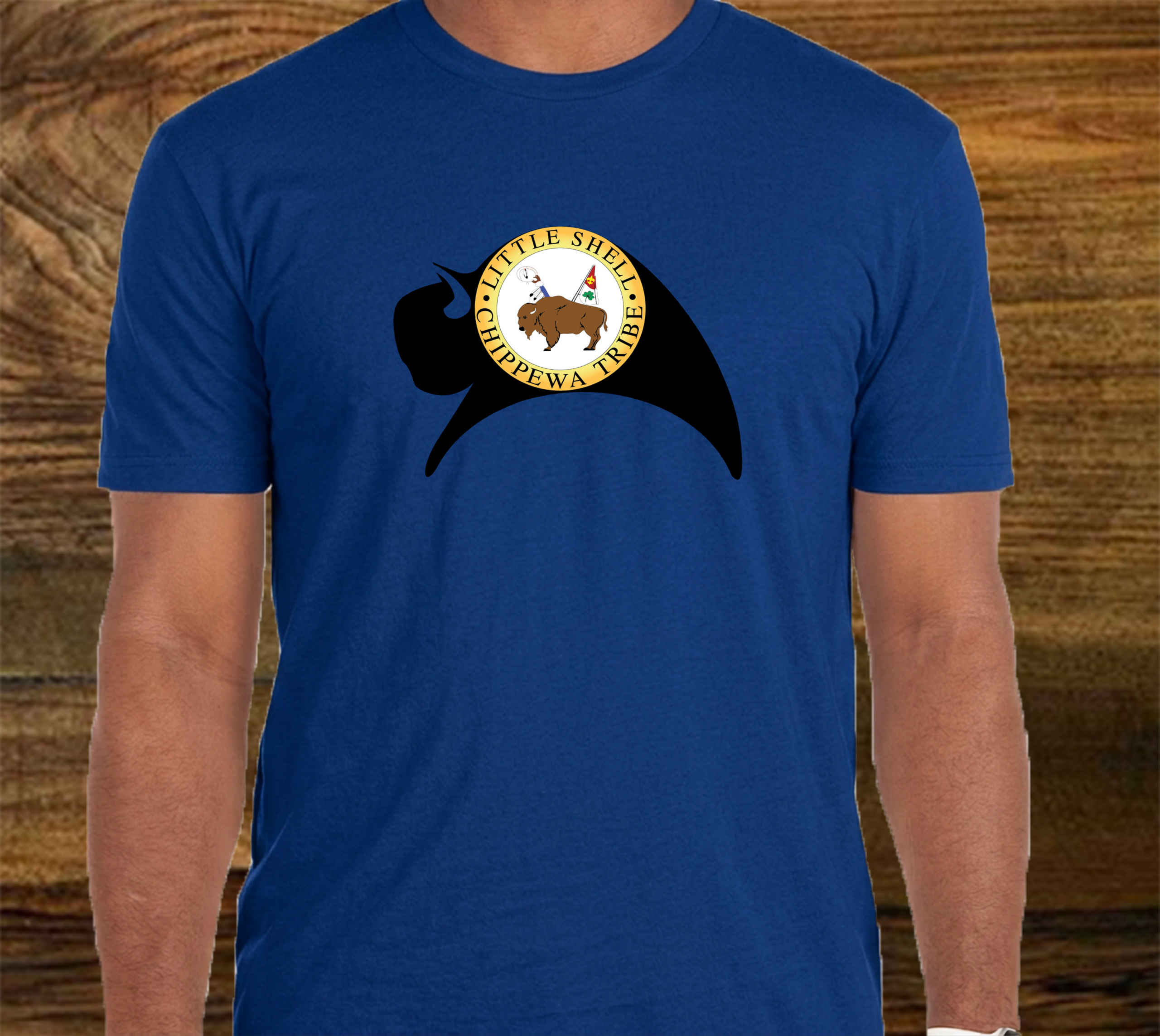 Little Shell Chippewa Bison T Shirts
