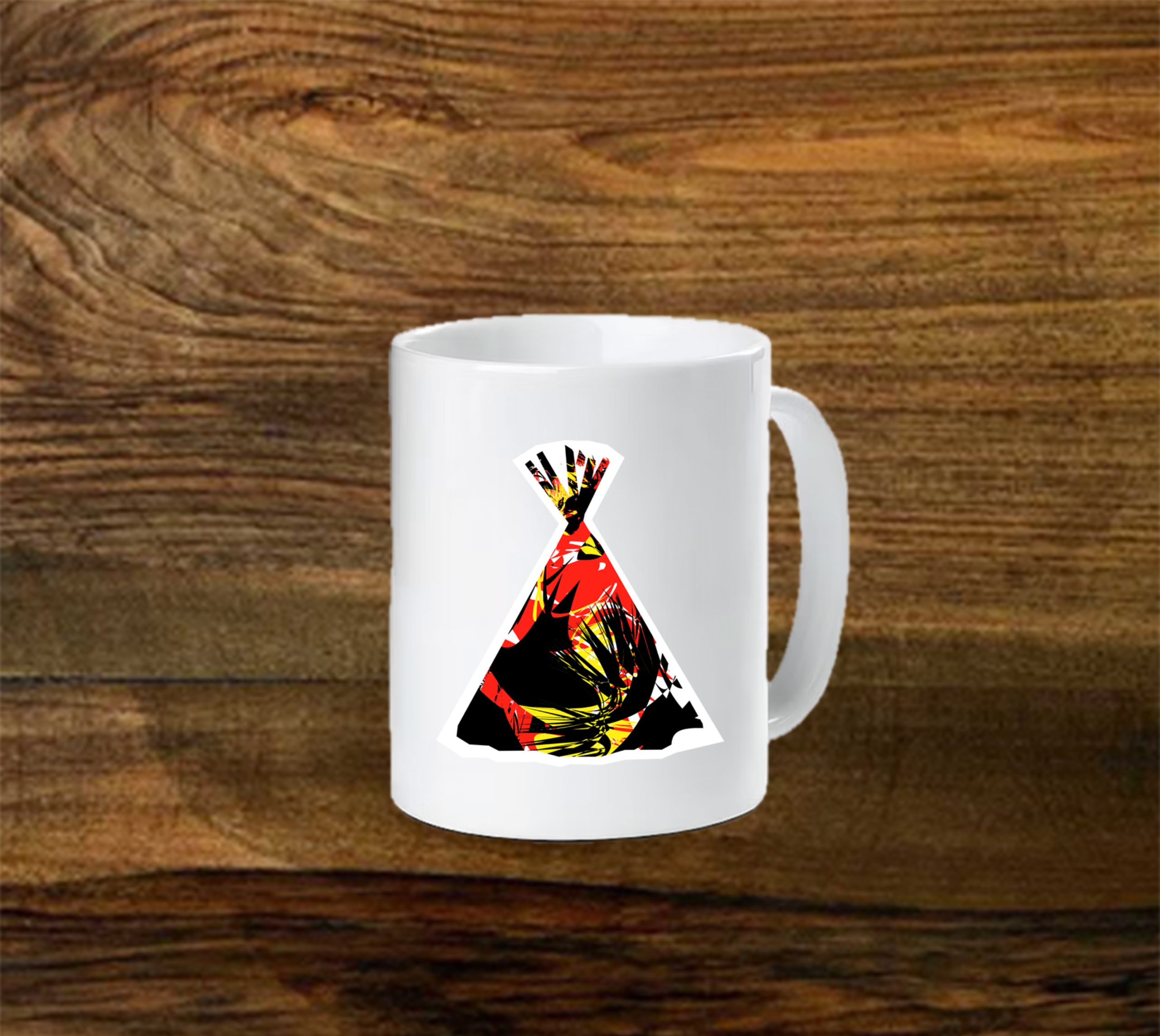 4 Directions Coffee Mugs