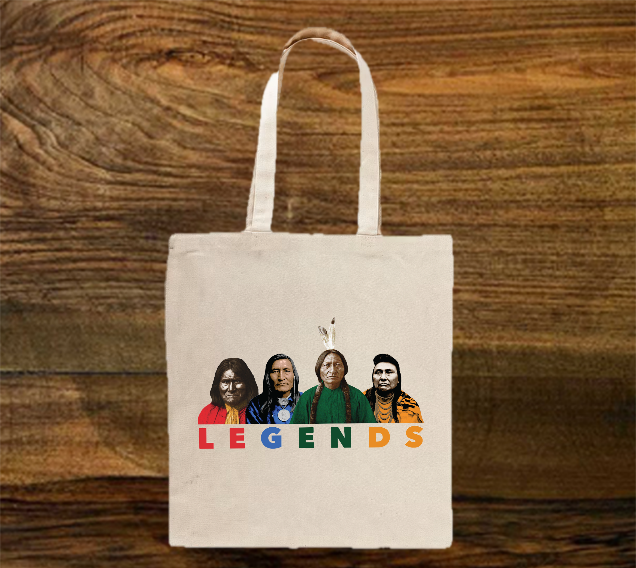 Native American Chiefs & Leaders Tote Bags
