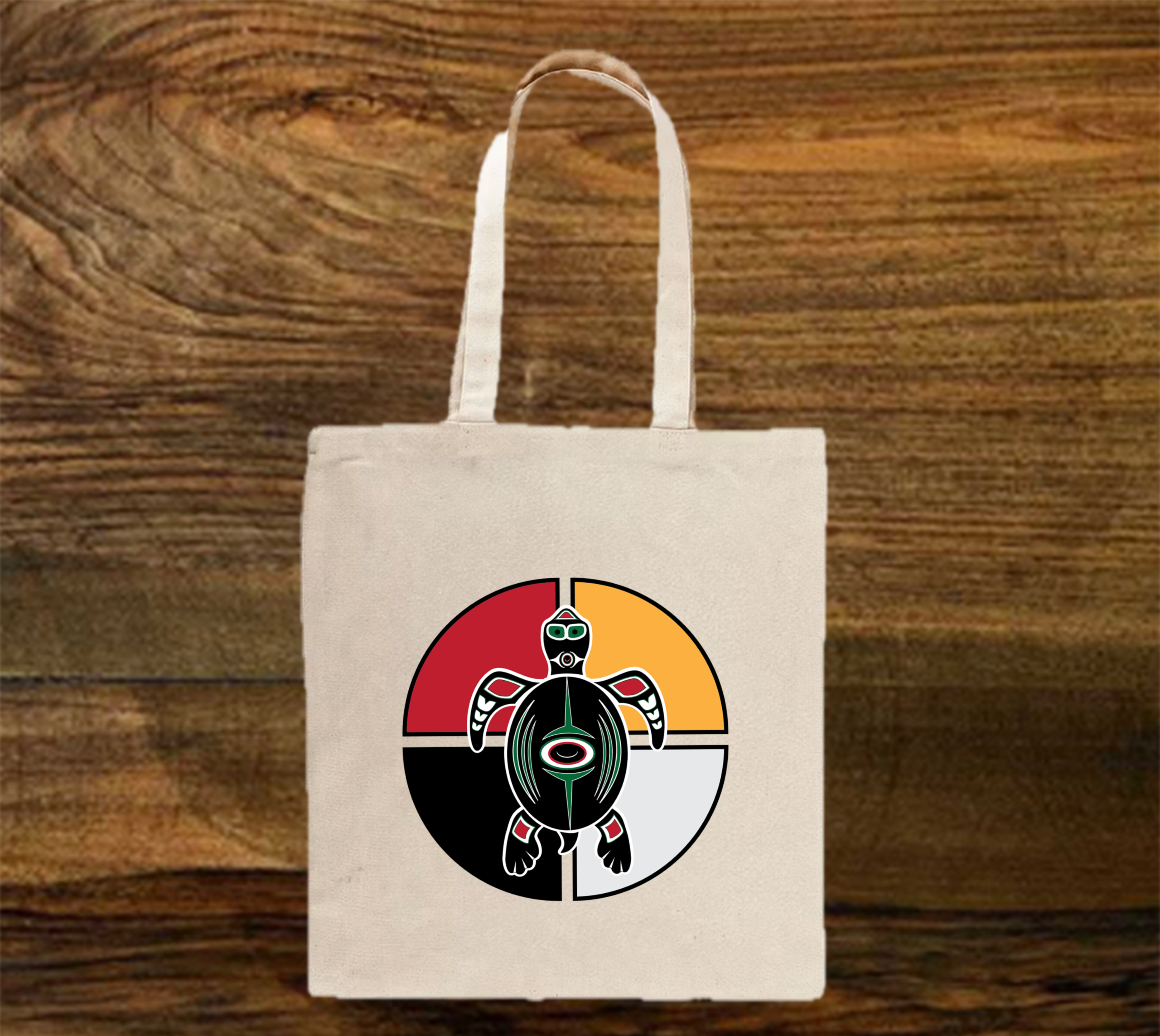 Medicine Wheel Tote Bags