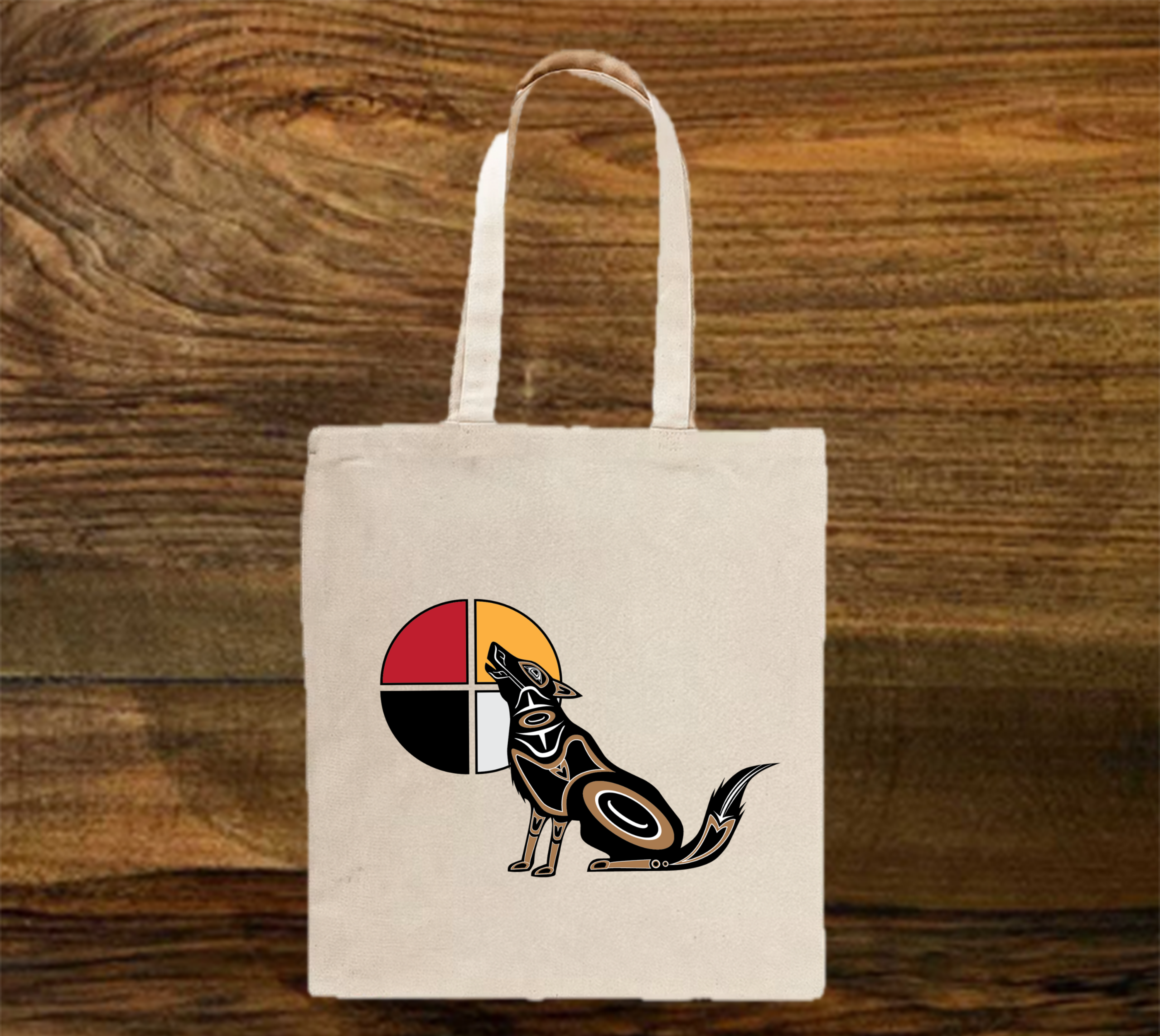 Medicine Wheel Tote Bags